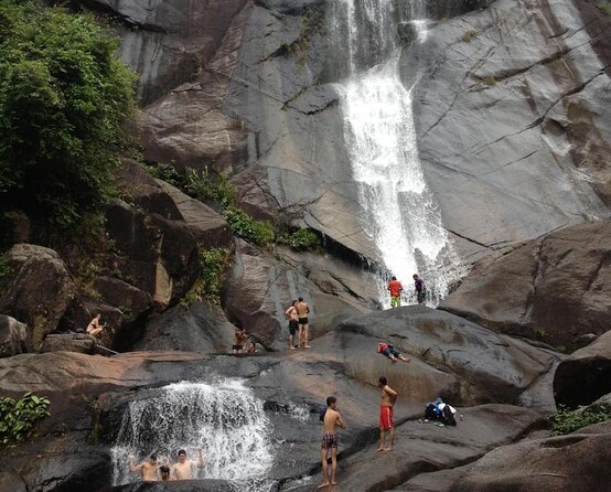 Telaga Tujuh Waterfall Half Day and Sacred Blue Pool Tour - Key points at a glance