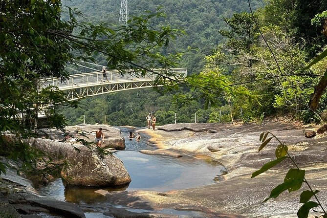 Telaga Tujuh Waterfall Half Day and Sacred Blue Pool Tour - A coffee or coconut to finish the walk